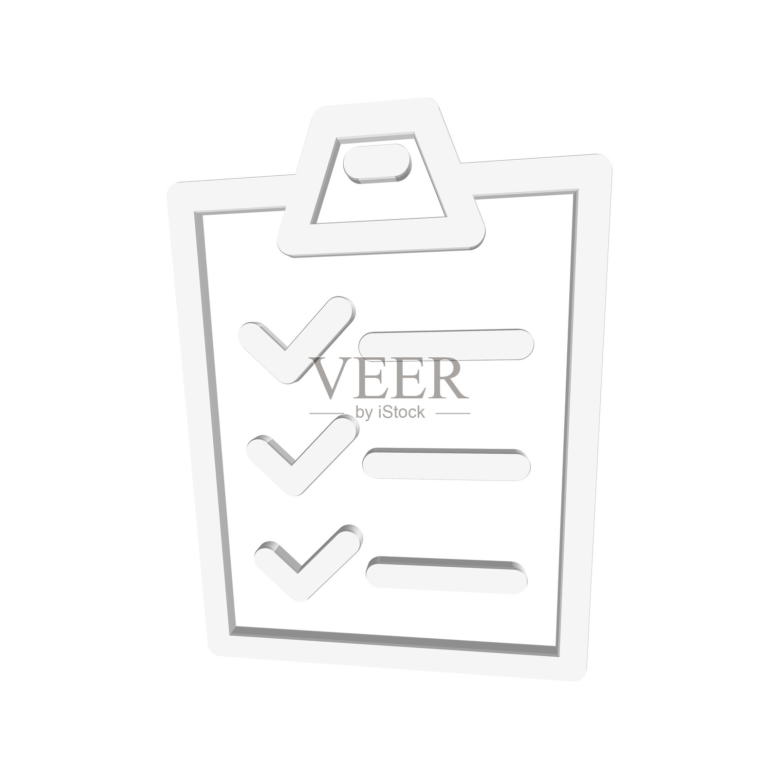 清单图标设计模板插画图片素材