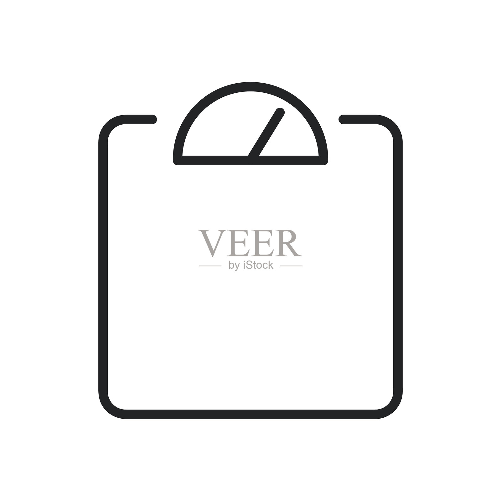 身体比例细线图标。可编辑的线条和完美的像素，透明背景。插画图片素材