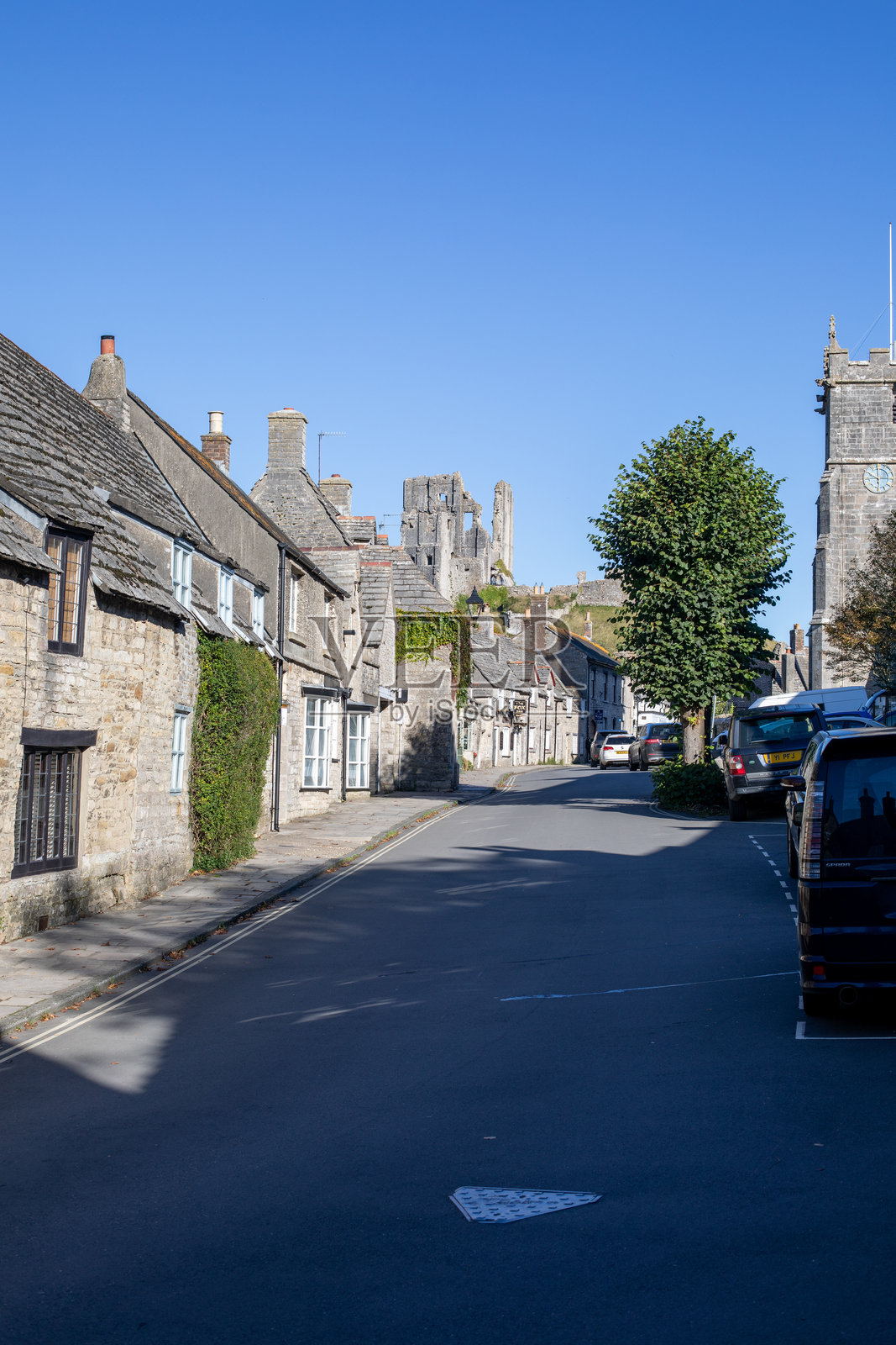 科夫城堡遗址照片摄影图片