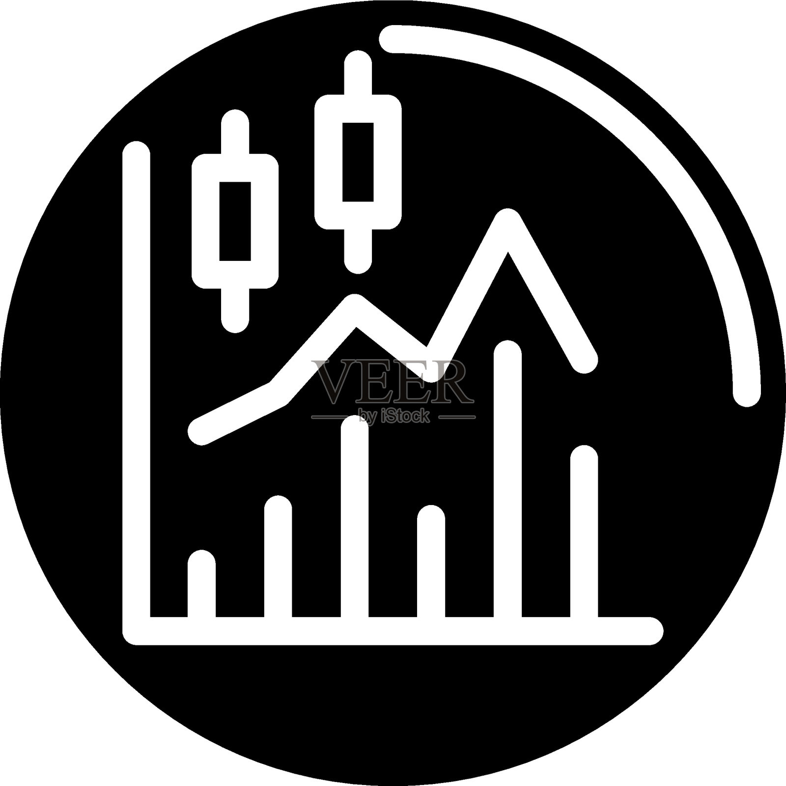 保证金交易矢量设计图标风格插画图片素材