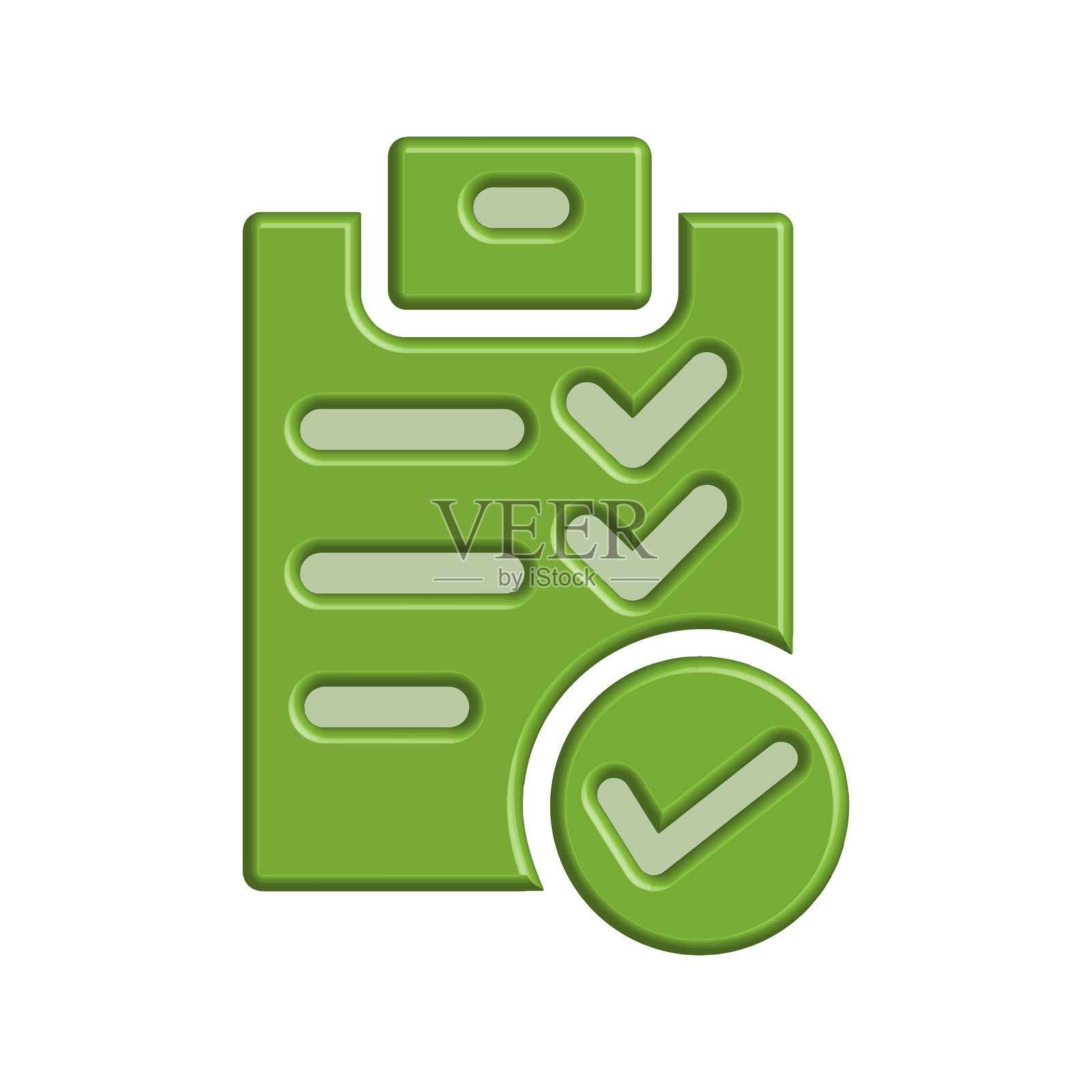 清单图标设计模板插画图片素材