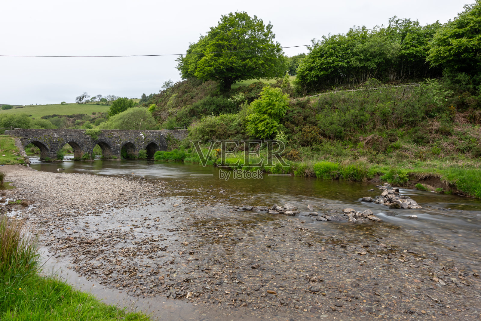 兰德克桥照片摄影图片