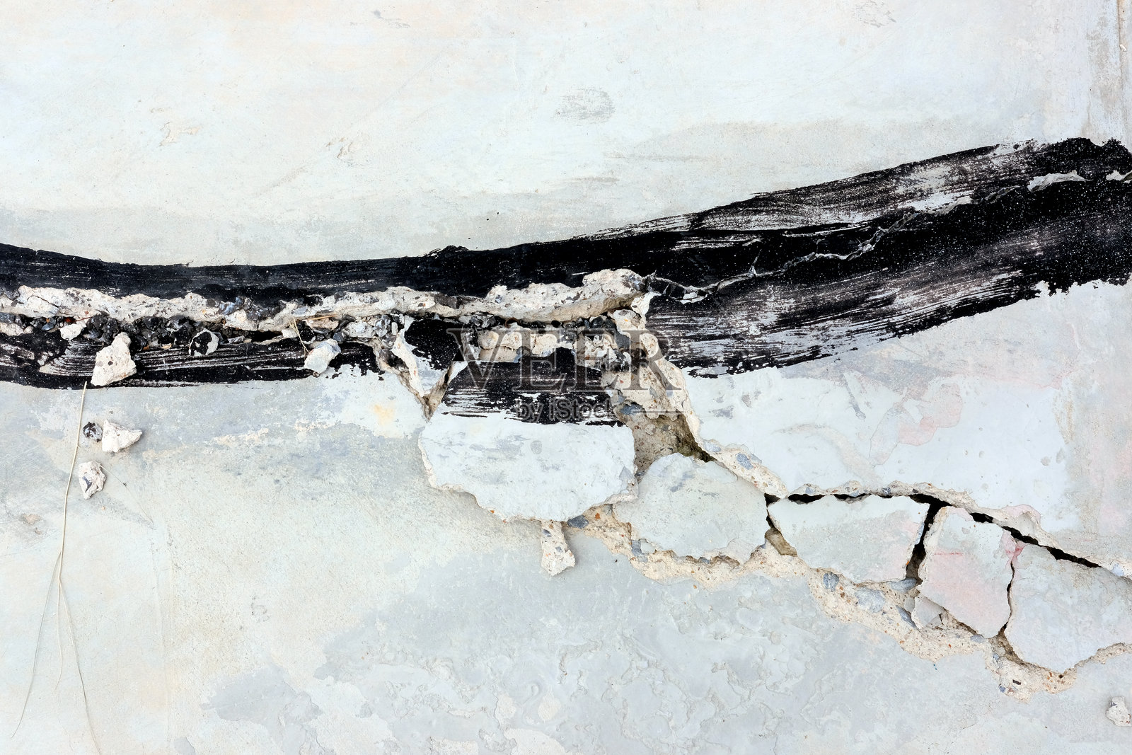 粗糙地面上的抽象形态照片摄影图片