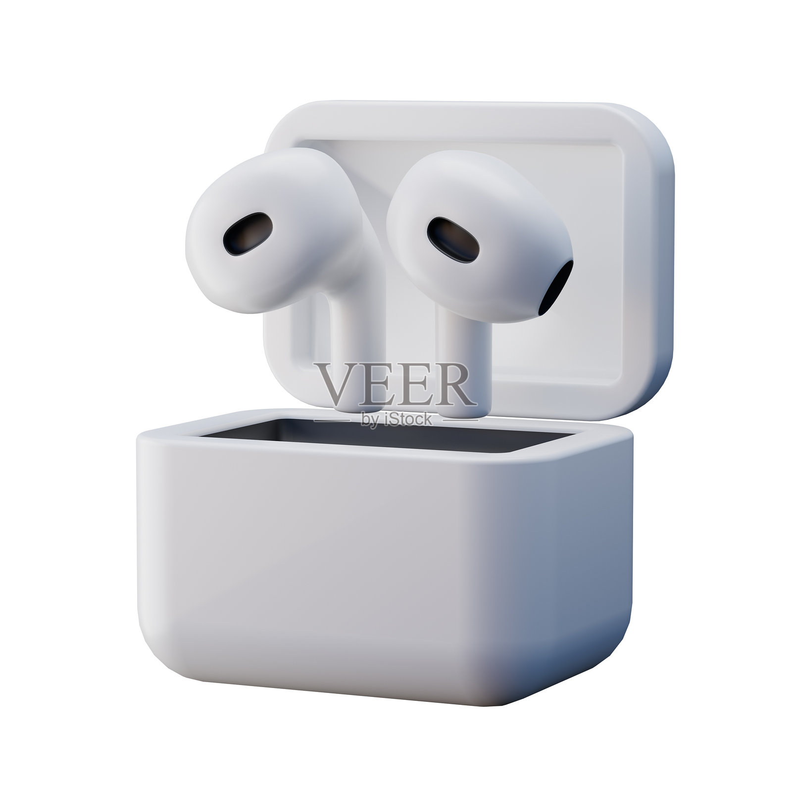 真无线扬声器 3D 插图照片摄影图片