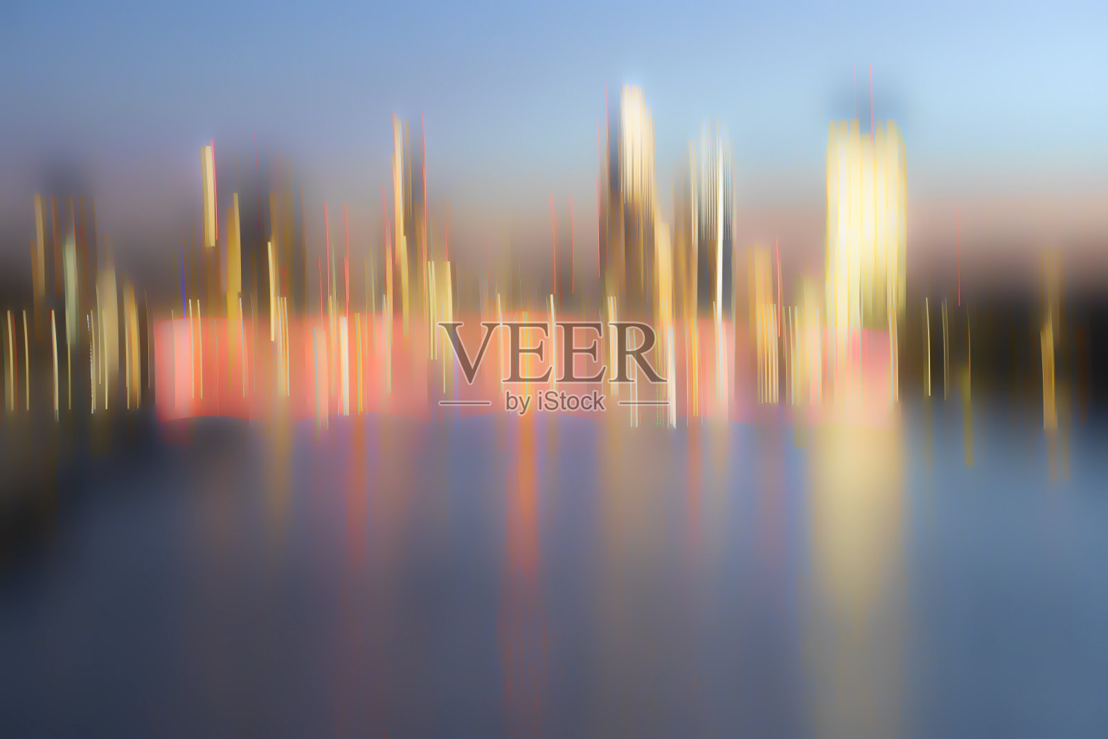 兰贝斯桥和夜间的办公大楼照片摄影图片