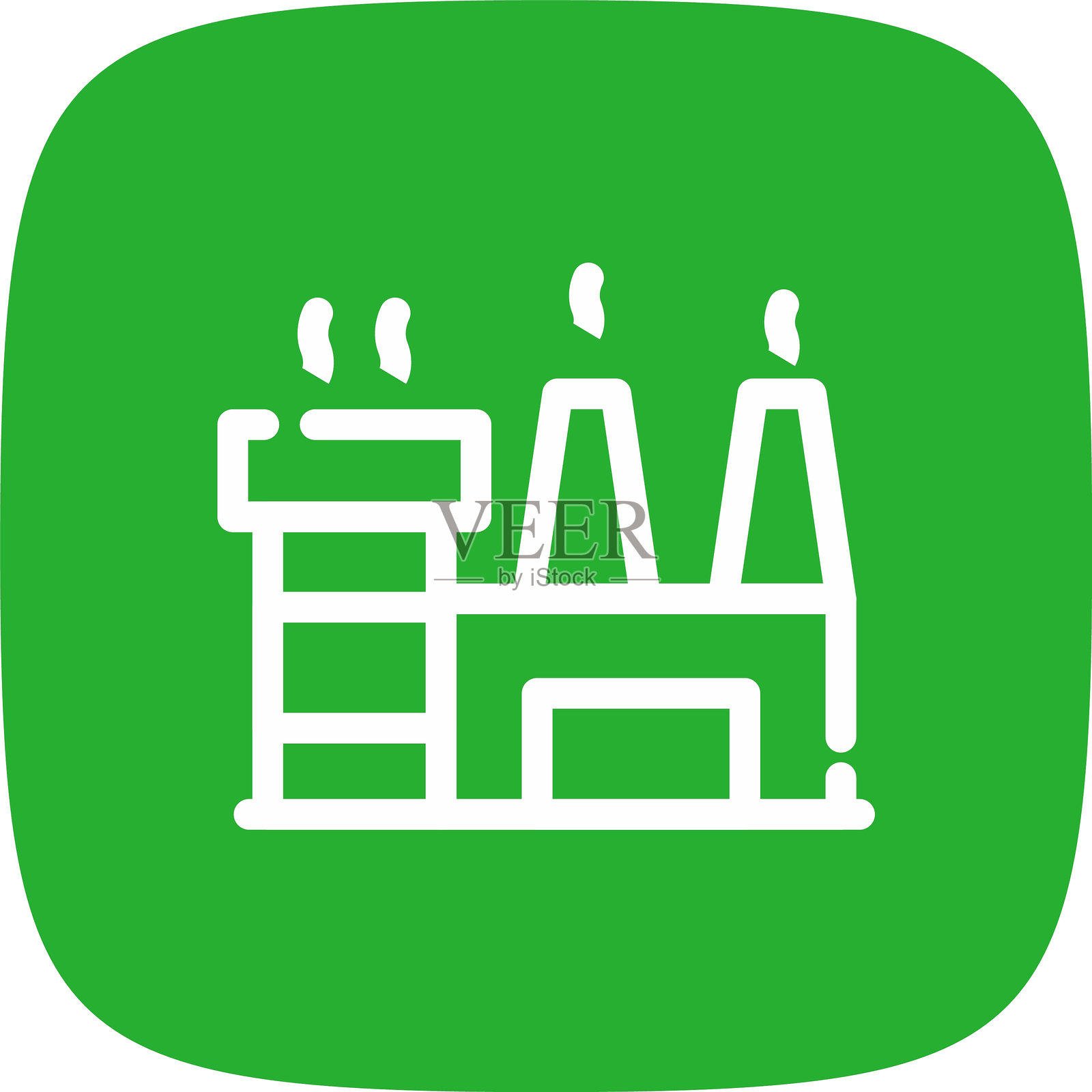 工厂图标插画图片素材