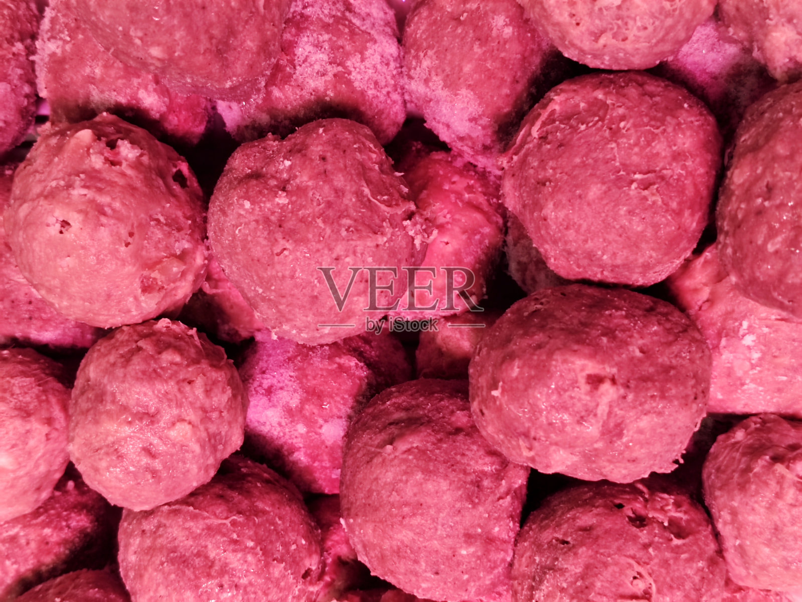 碎牛肉丸照片摄影图片