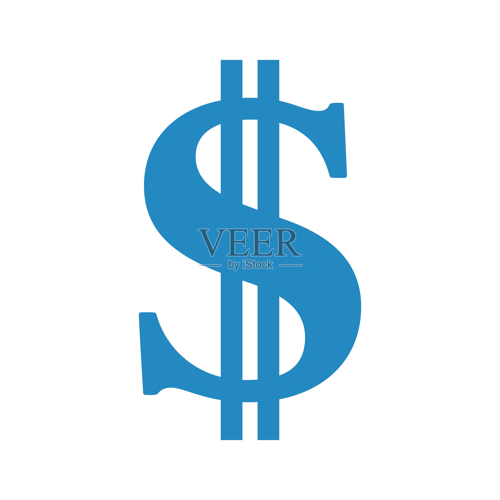 美元符号插画图片素材
