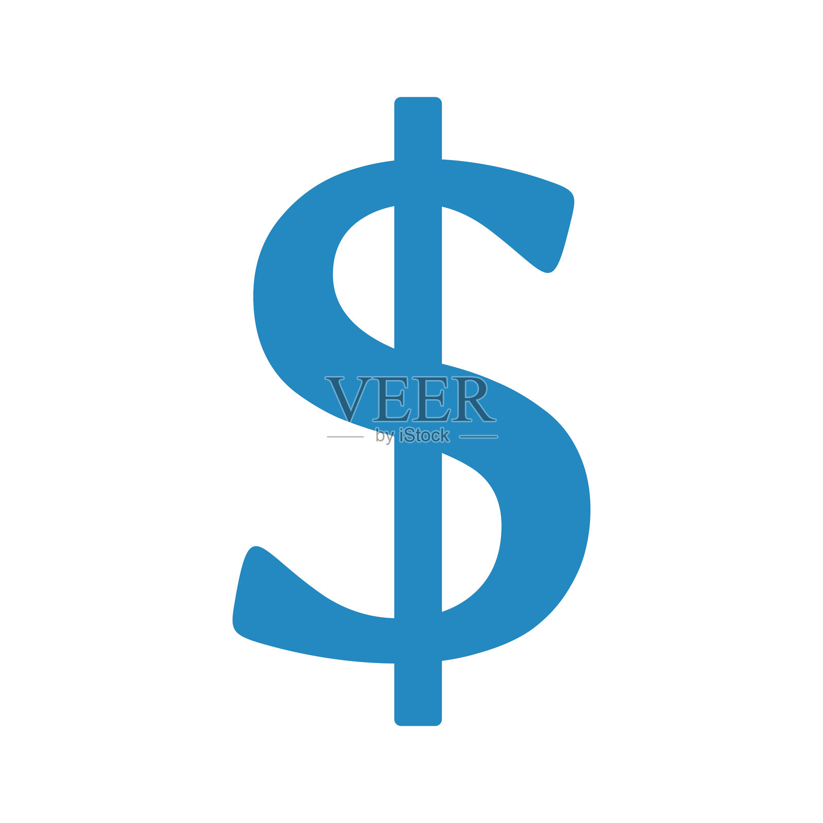 美元符号插画图片素材