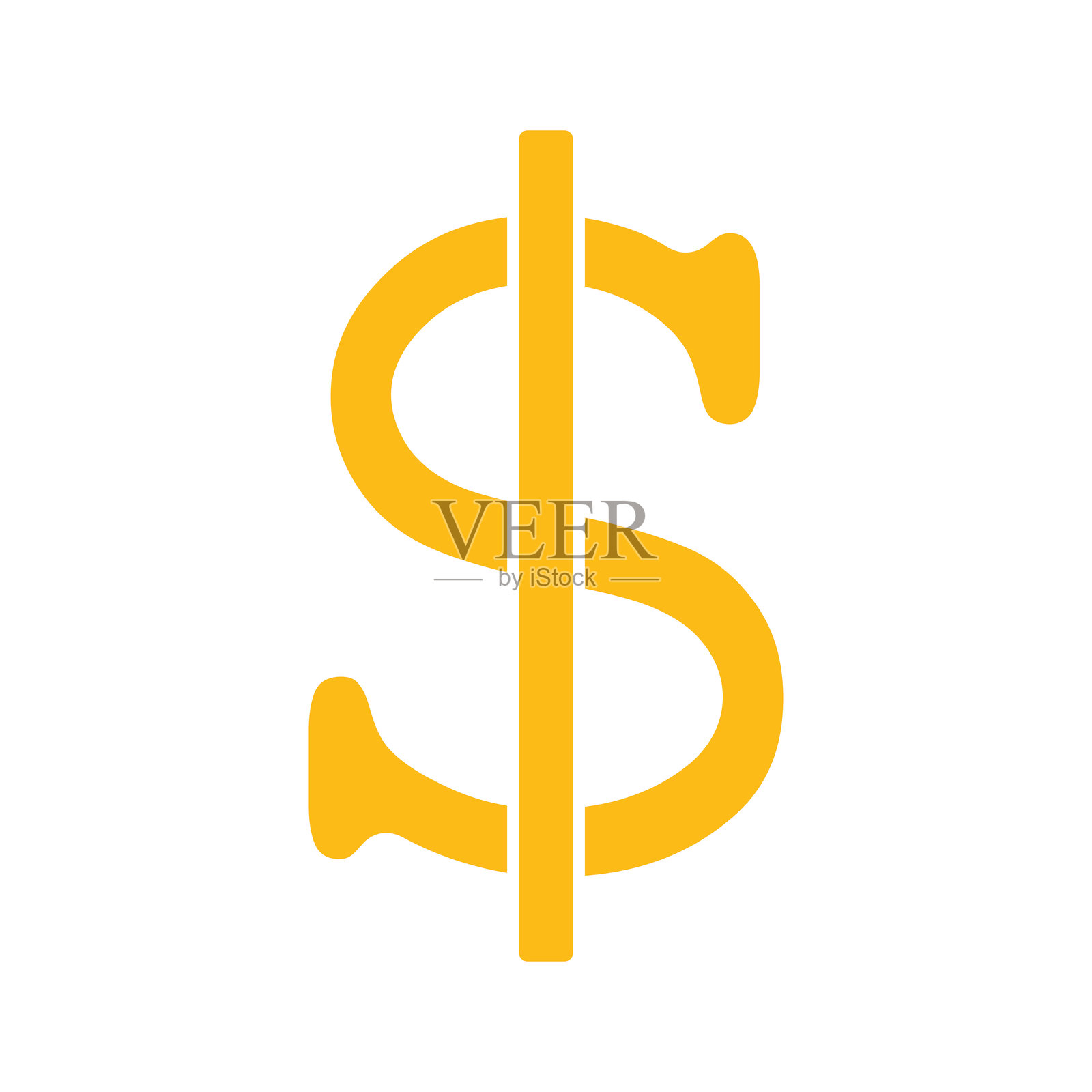美元符号插画图片素材