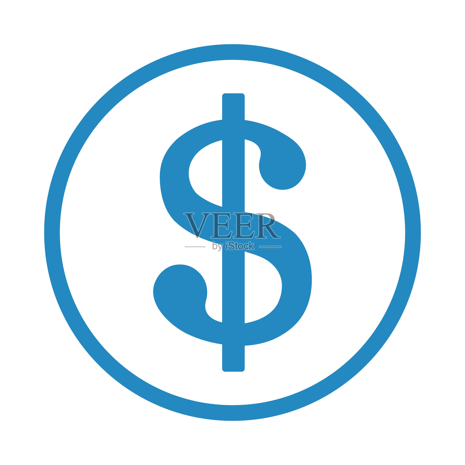 美元符号插画图片素材