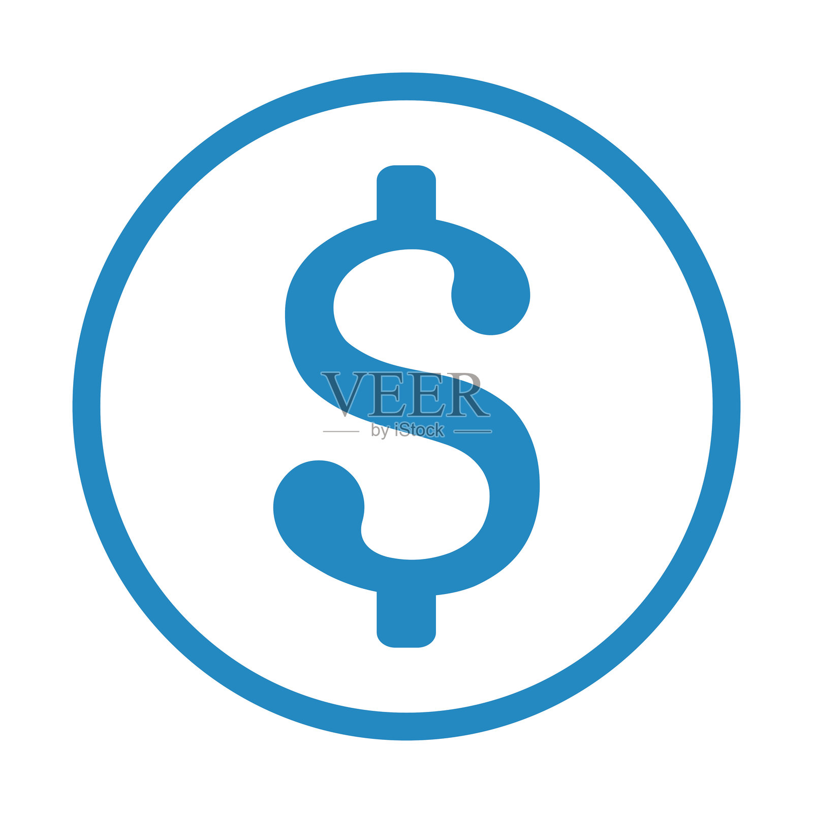 美元符号插画图片素材