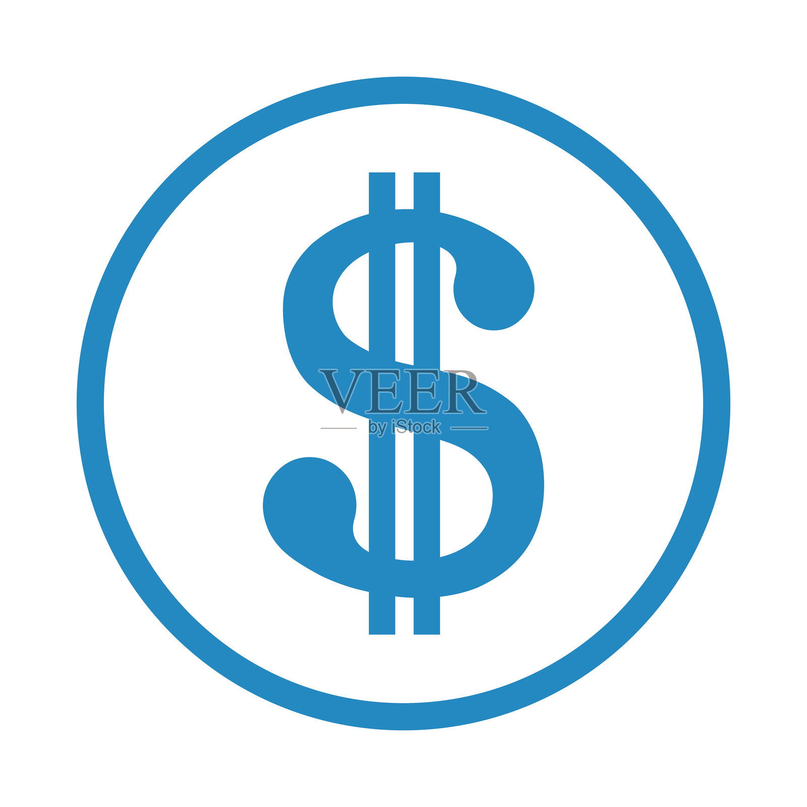 美元符号插画图片素材