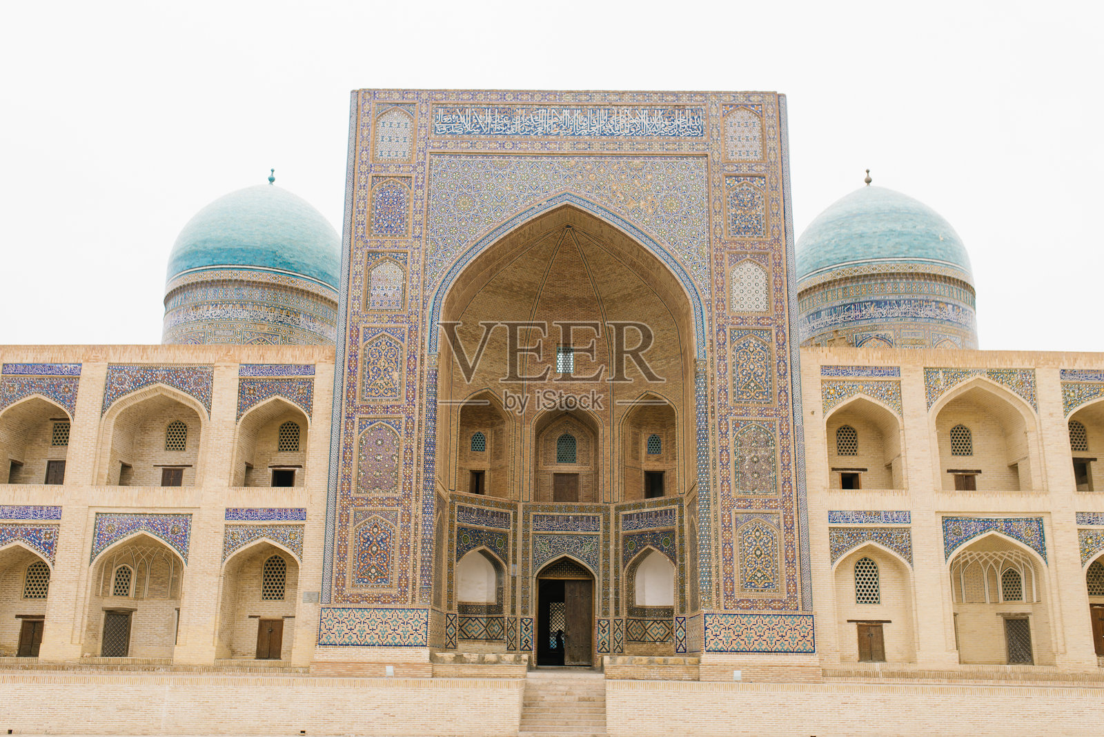 布哈拉的米里阿拉伯学校照片摄影图片