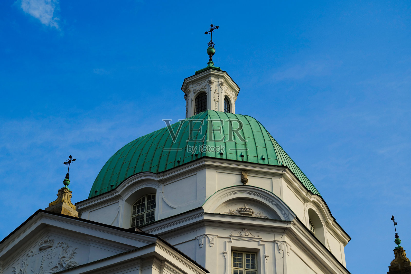 波兰华沙老城，欧洲照片摄影图片