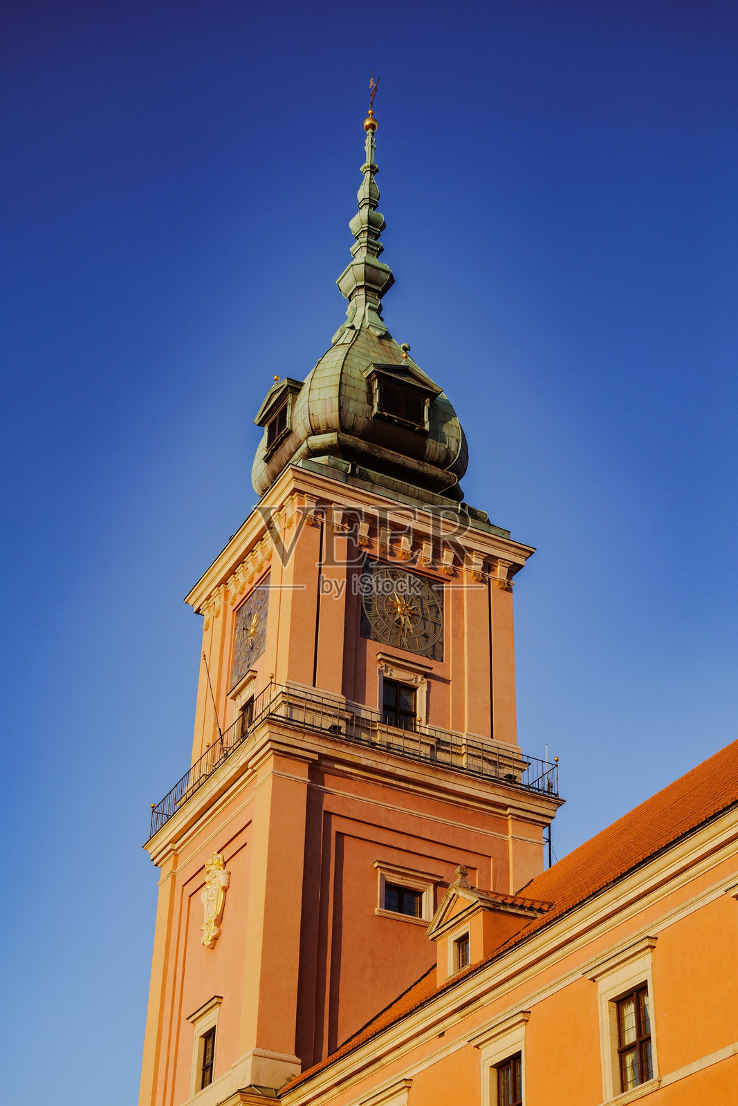 波兰华沙老城，欧洲照片摄影图片