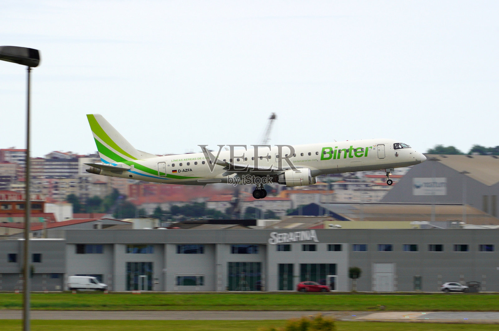 Binter的埃姆布拉尔航空公司照片摄影图片