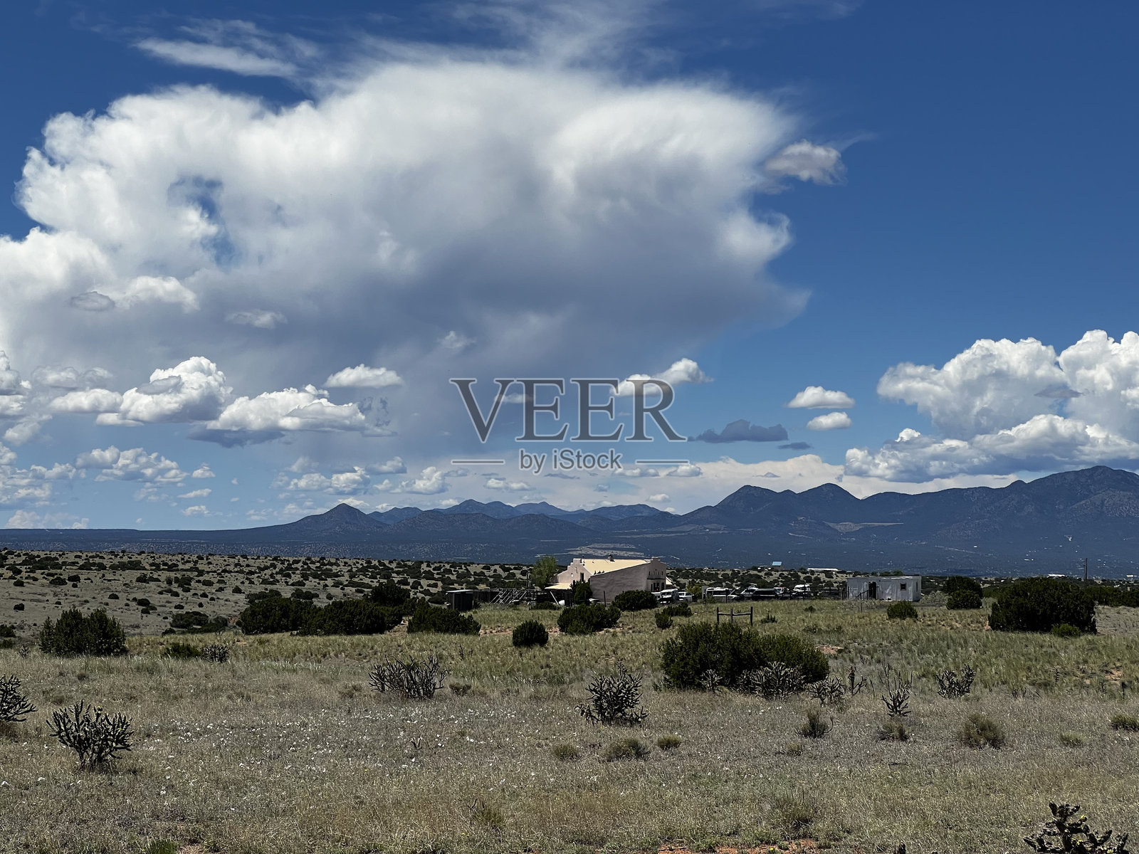 西南部风景的全景视图照片摄影图片