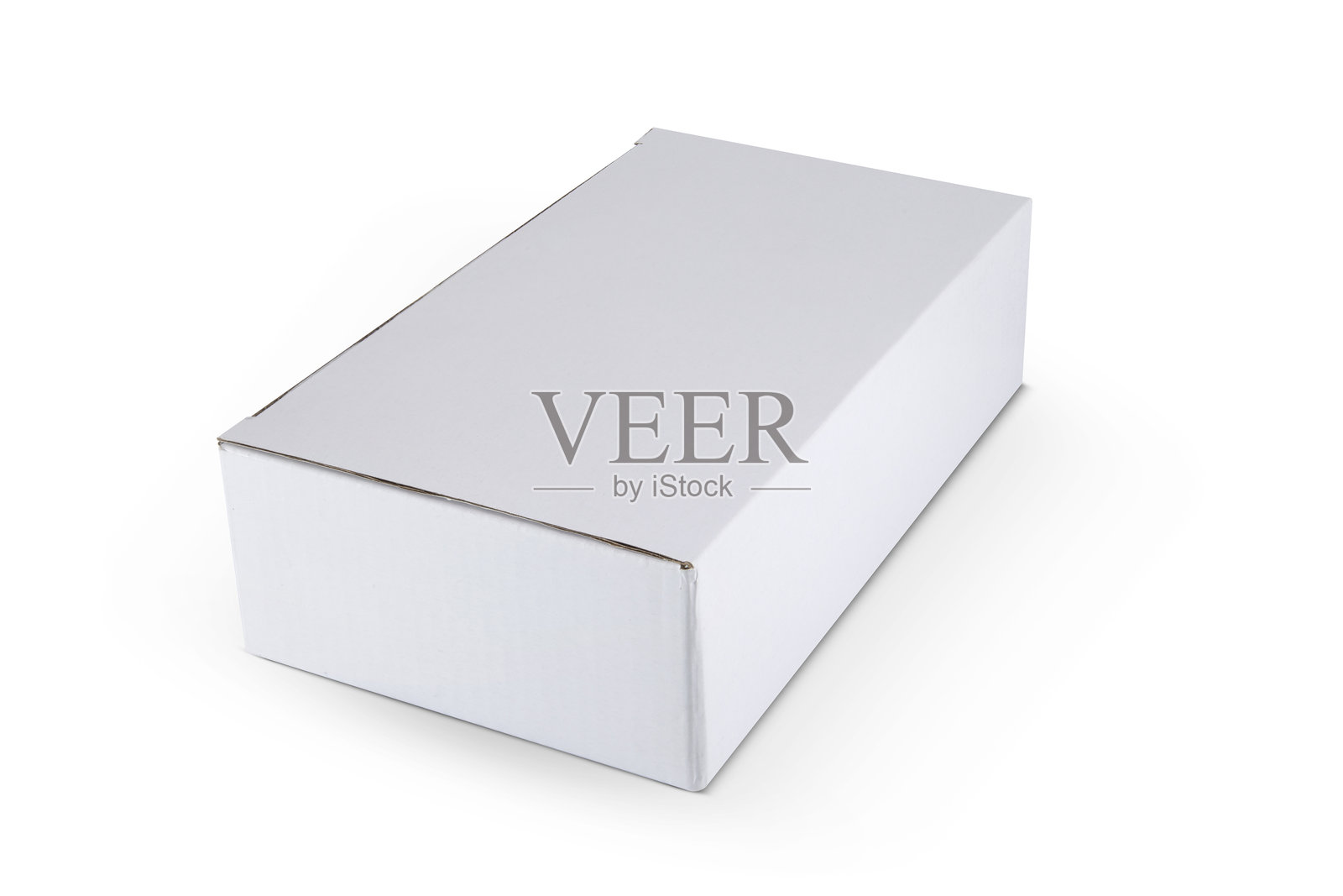 白色纸板箱，孤立在白色背景上照片摄影图片