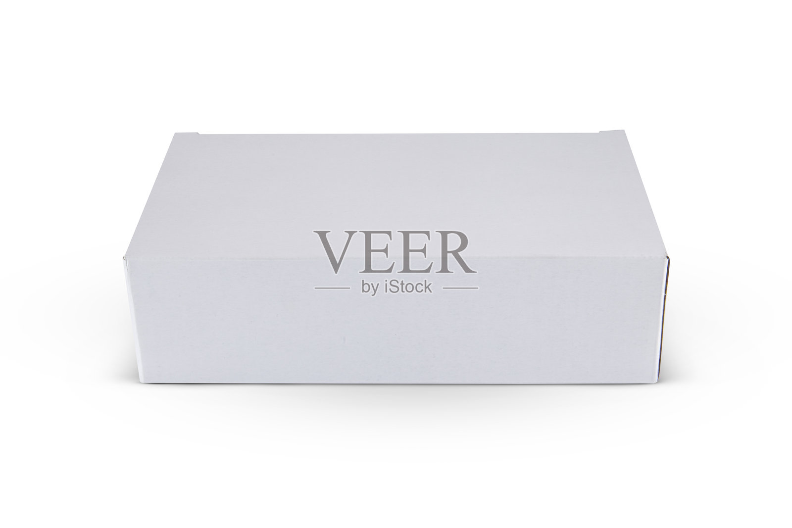 白色纸板箱孤立在白色背景上照片摄影图片