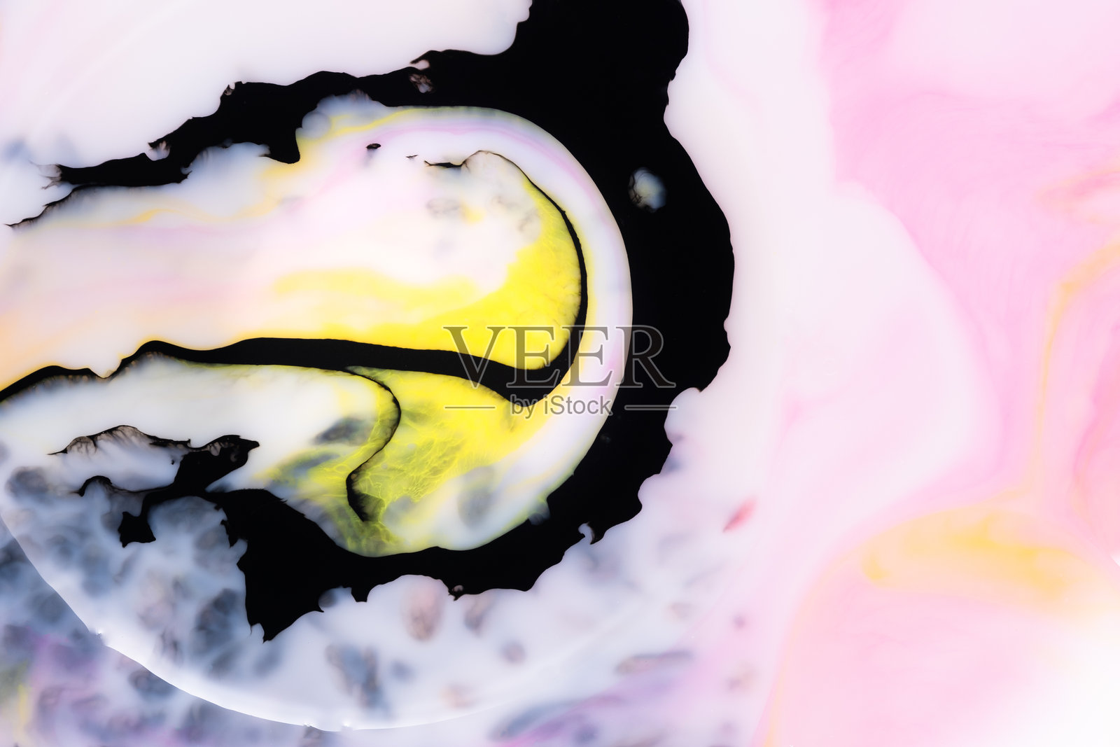 抽象背景流体动态柔和色彩照片摄影图片