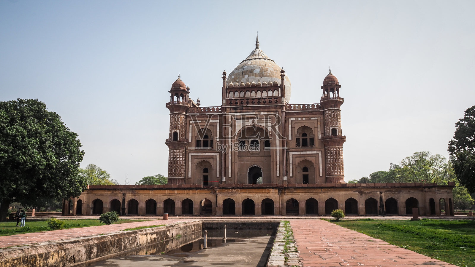 德里萨夫达尔琼陵墓的建筑风格照片摄影图片