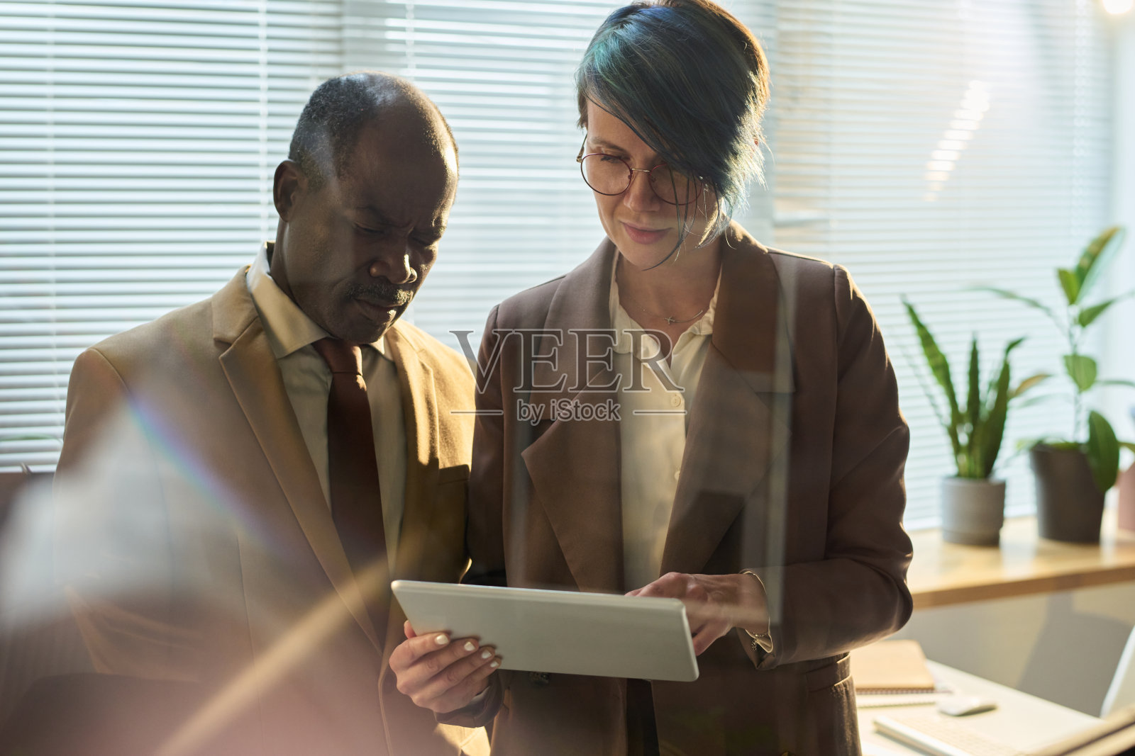 新项目的报告或演示照片摄影图片