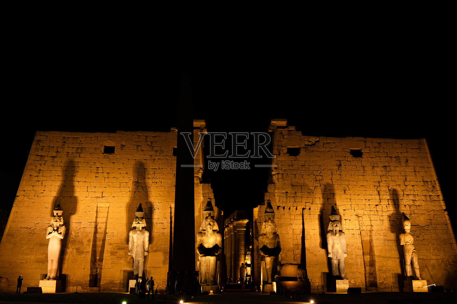 卢克索神庙照片摄影图片