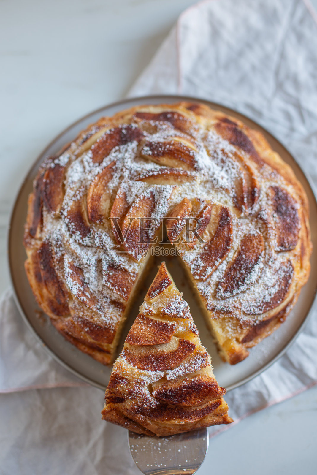 苹果派照片摄影图片