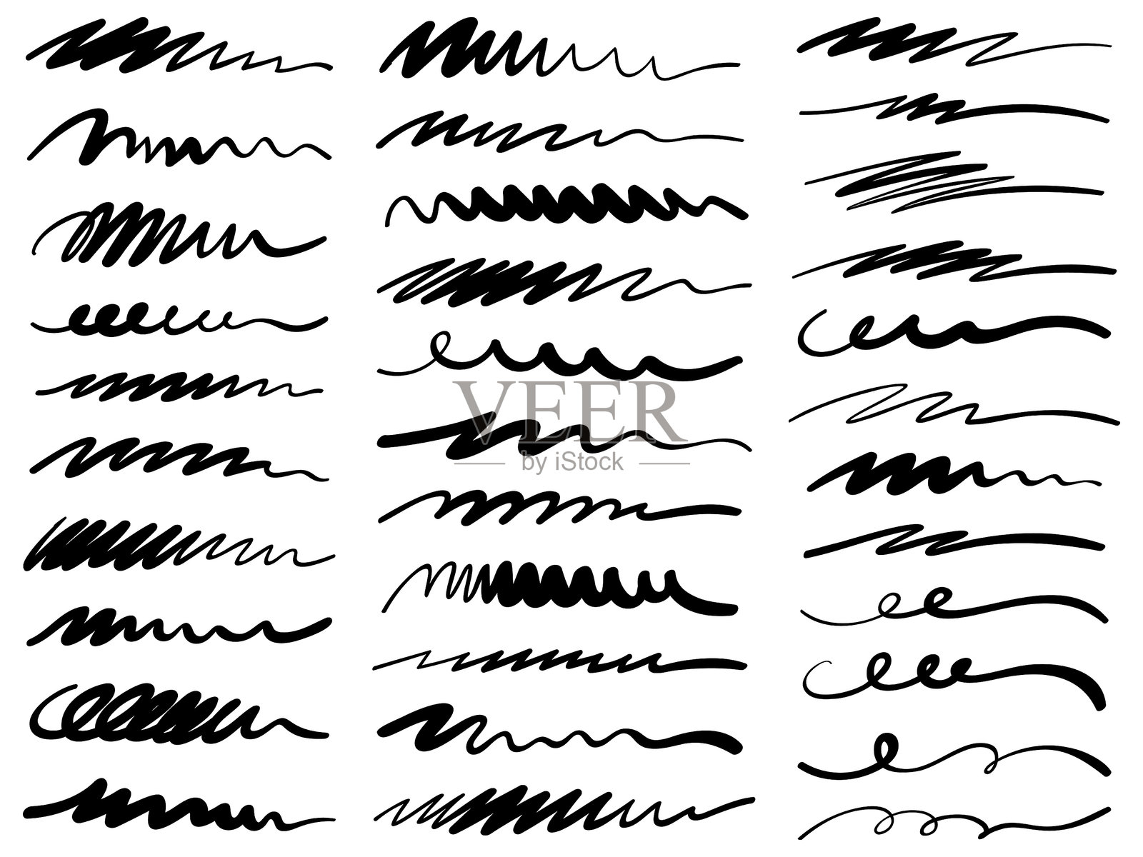 手绘设计元素插画图片素材