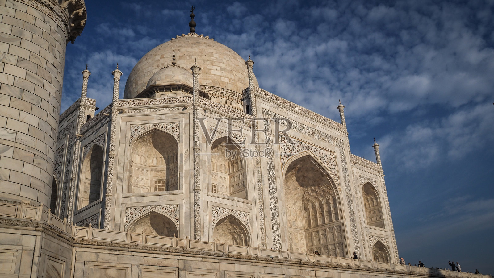 印度阿格拉的泰姬陵建筑照片摄影图片