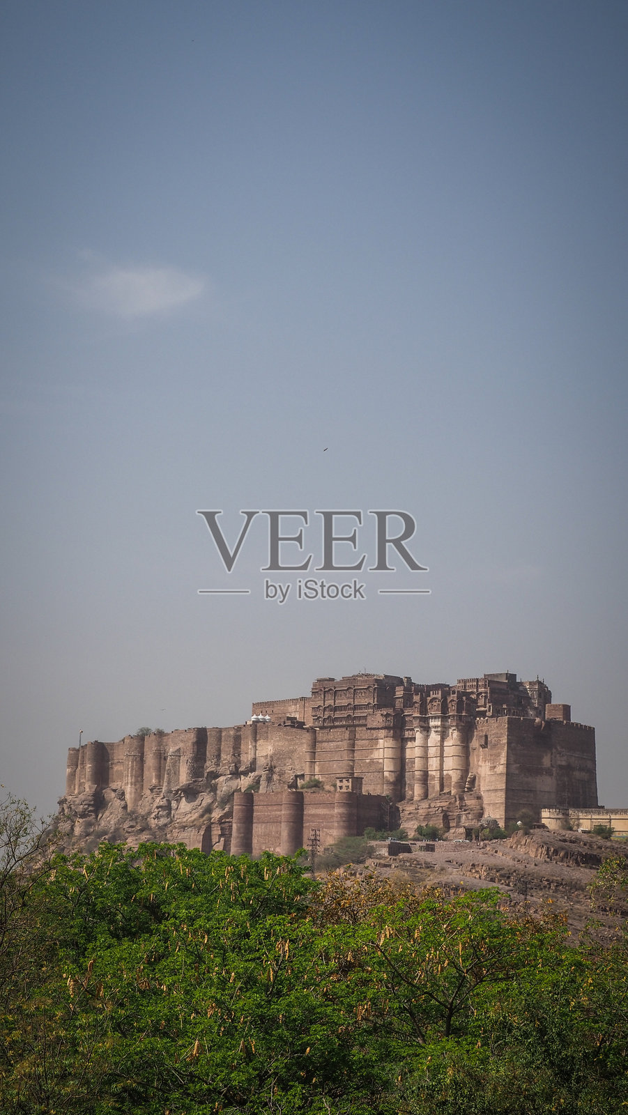 印度焦特布尔的建筑风格照片摄影图片