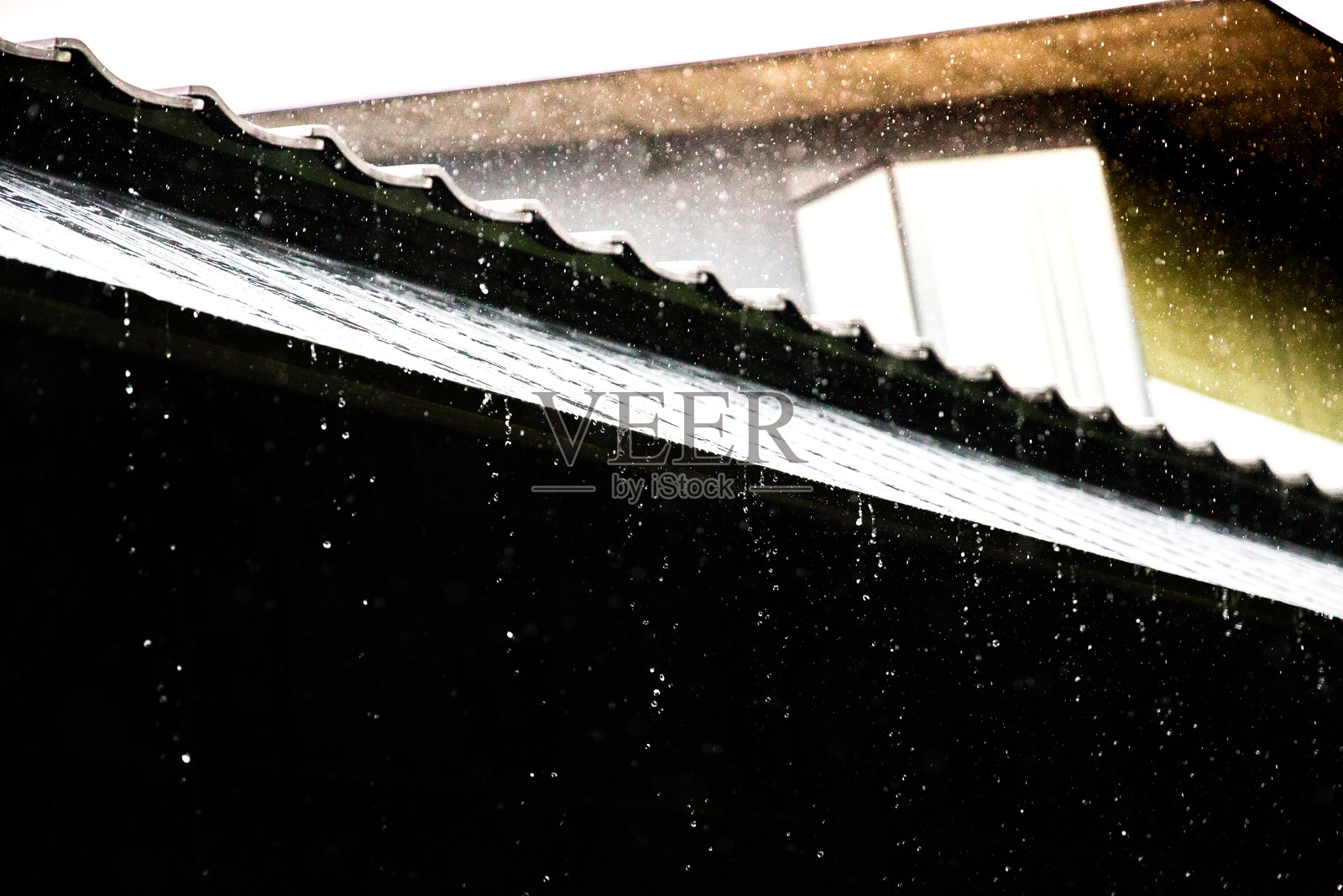 冰冻水面的高角度视图照片摄影图片