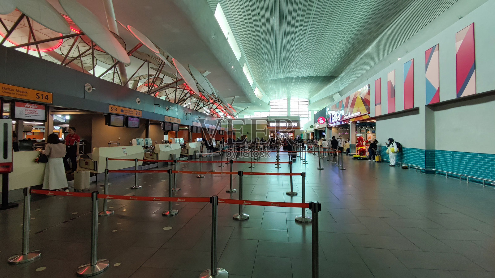 吉隆坡国际机场的第二航站楼照片摄影图片
