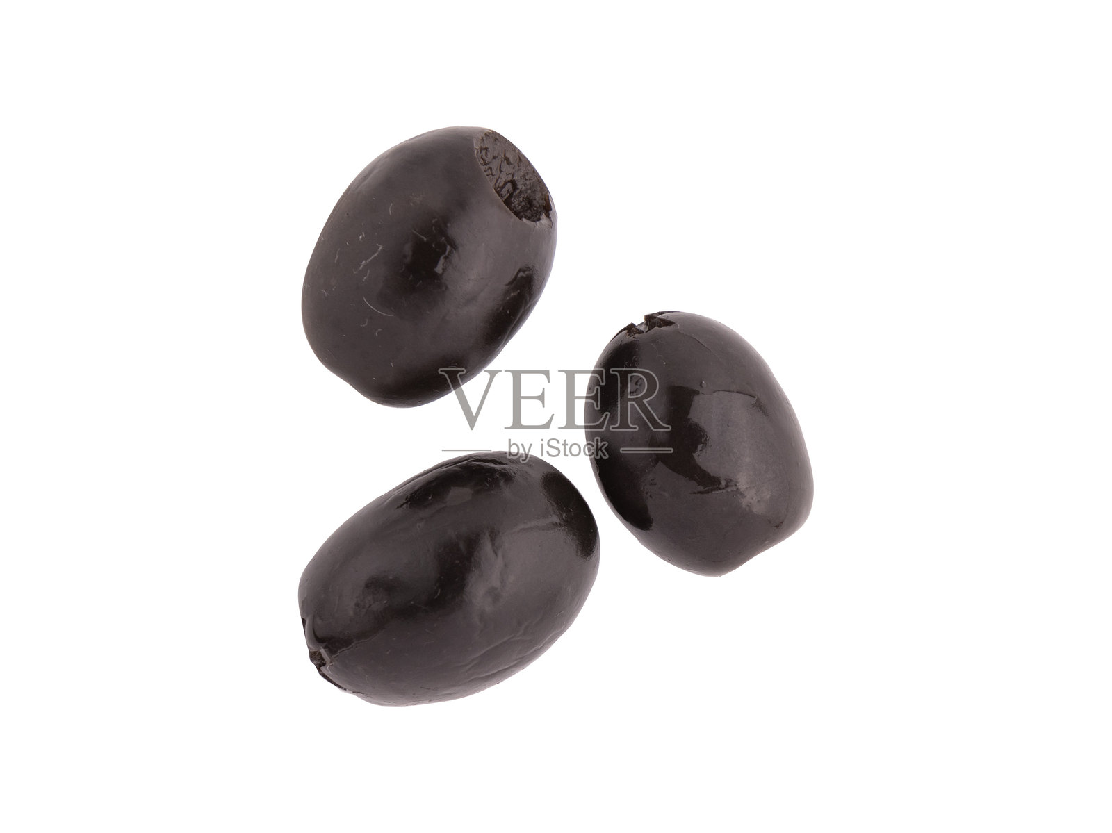 黑橄榄孤立在白色背景上照片摄影图片