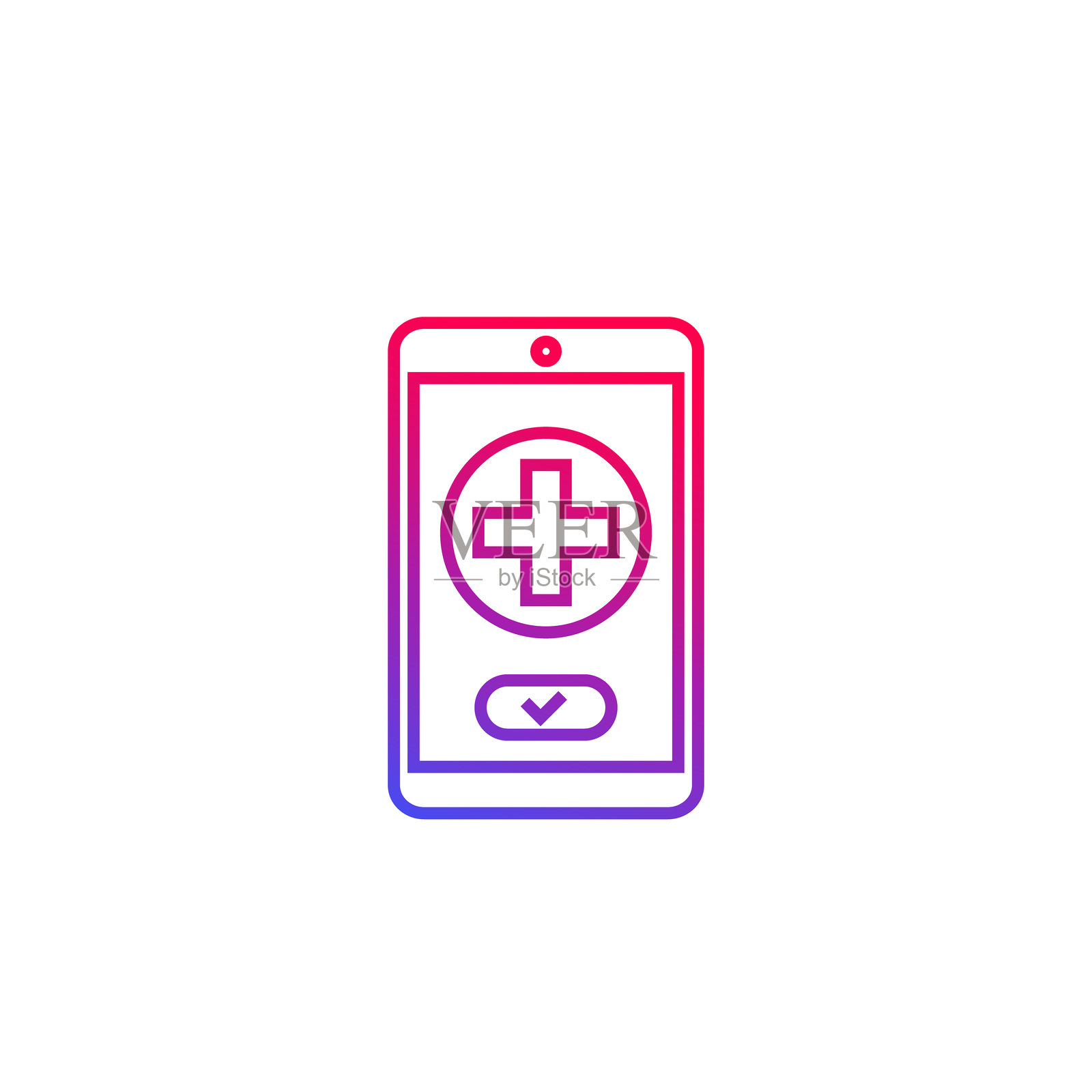 健身、健康、健身房时尚图标在圆圈中插画图片素材