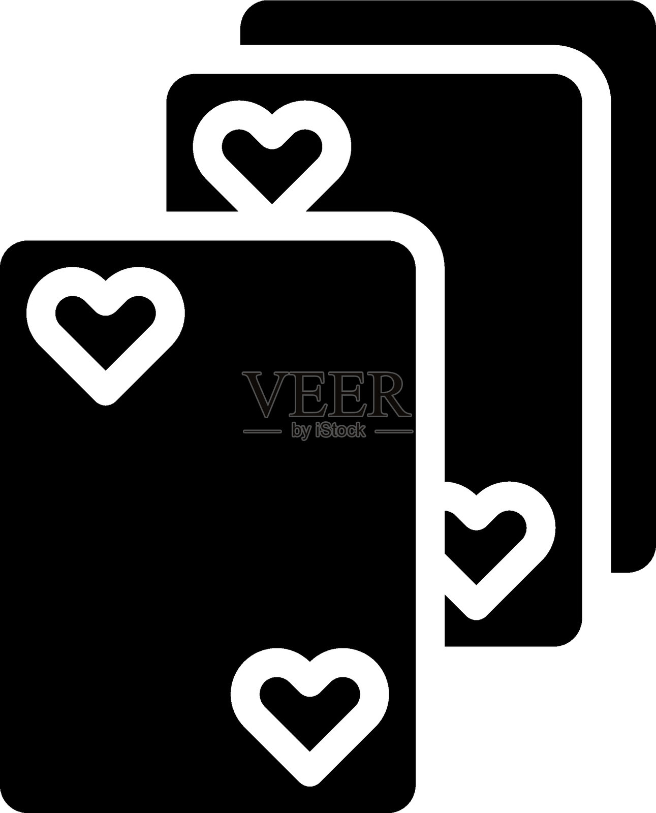 扑克牌矢量设计图标风格插画图片素材