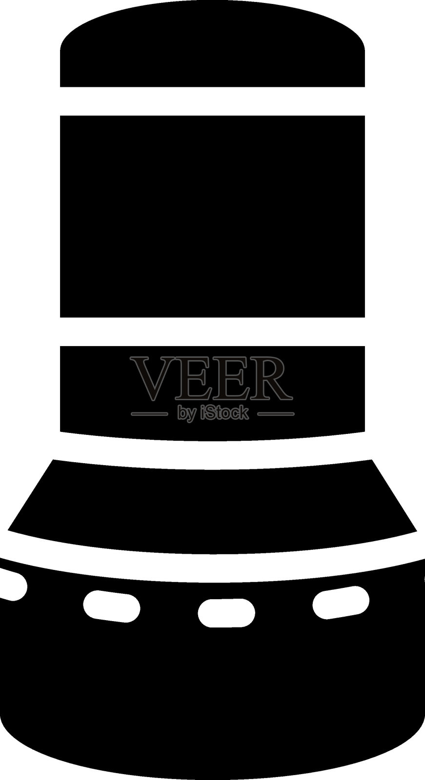 踢拳沙袋矢量设计图标风格插画图片素材