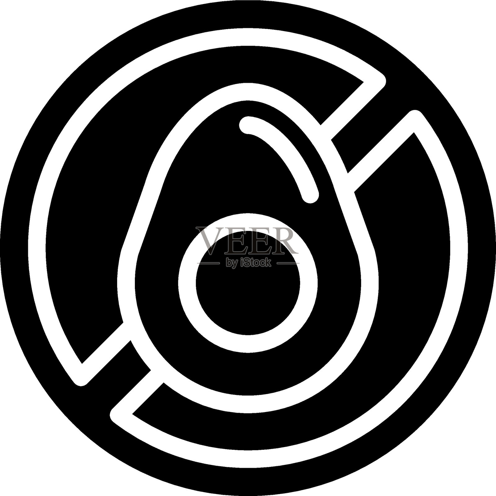 鸡蛋过敏矢量设计图标风格插画图片素材