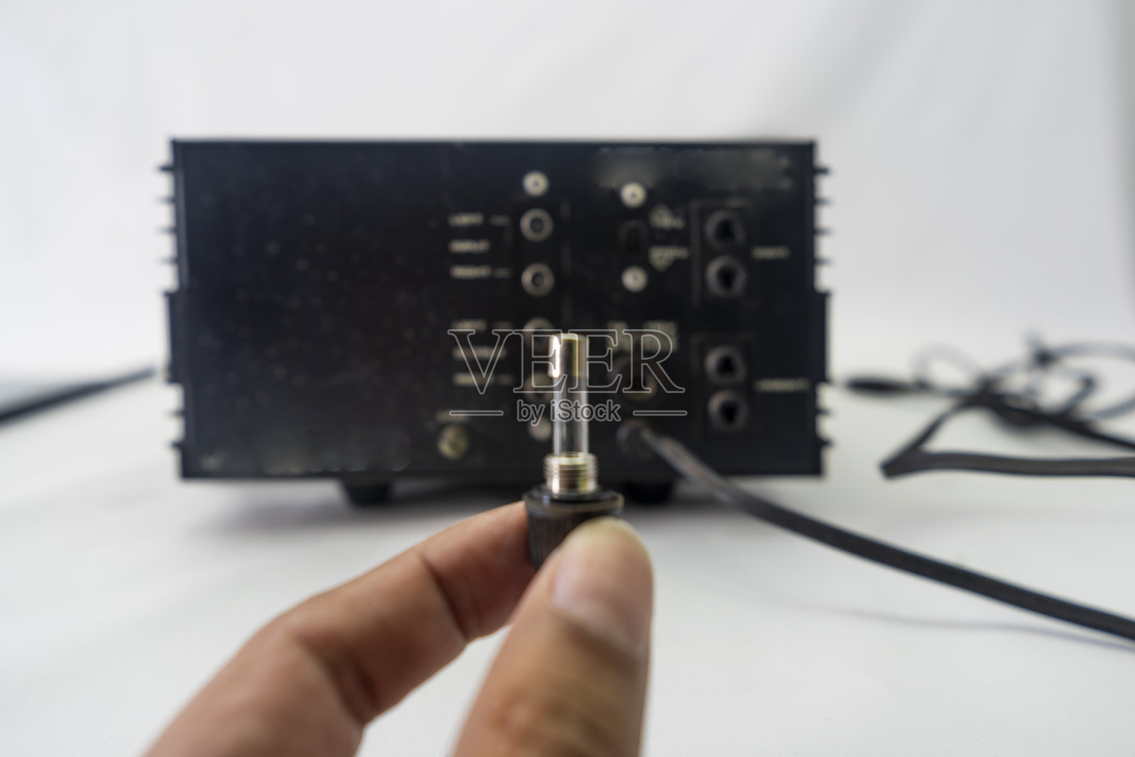 专业音响设备，具有延迟、混响、回声等功能照片摄影图片