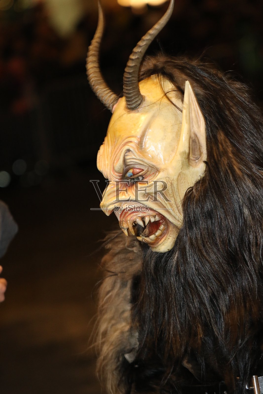 格拉茨/施蒂利亚的克兰普斯狂欢节照片摄影图片