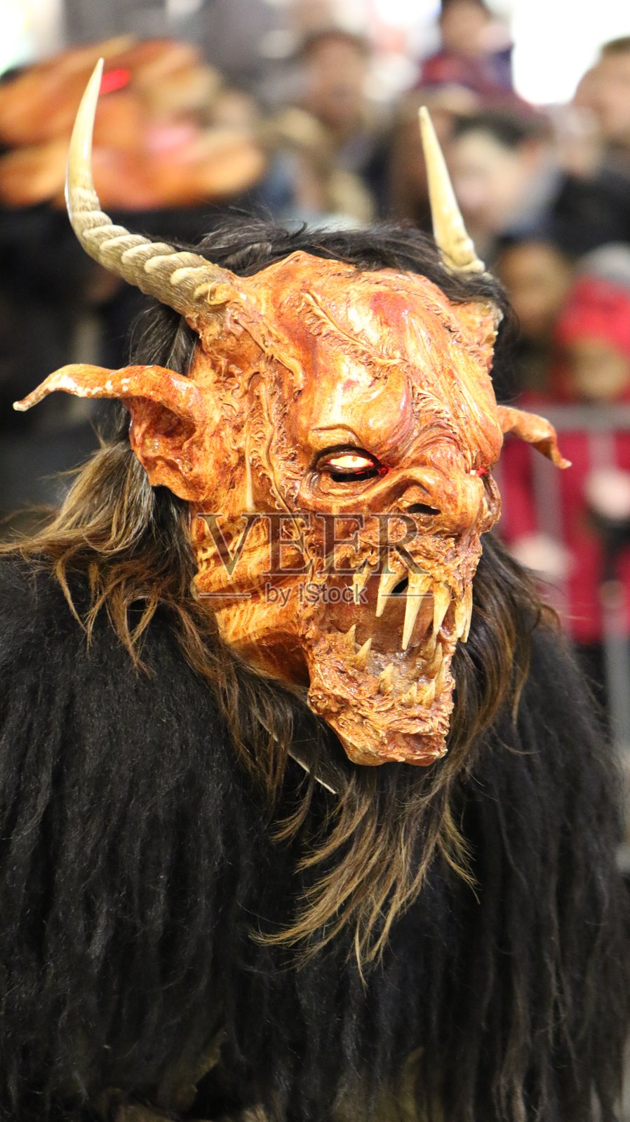 格拉茨/施蒂利亚的克兰普斯狂欢节照片摄影图片