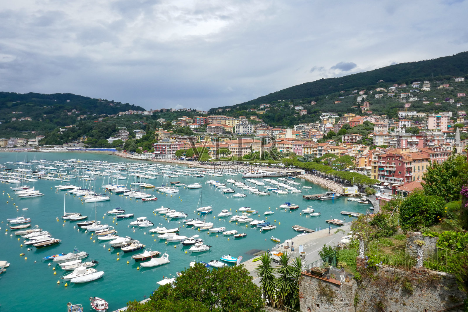 莱里奇，利古里亚，意大利照片摄影图片