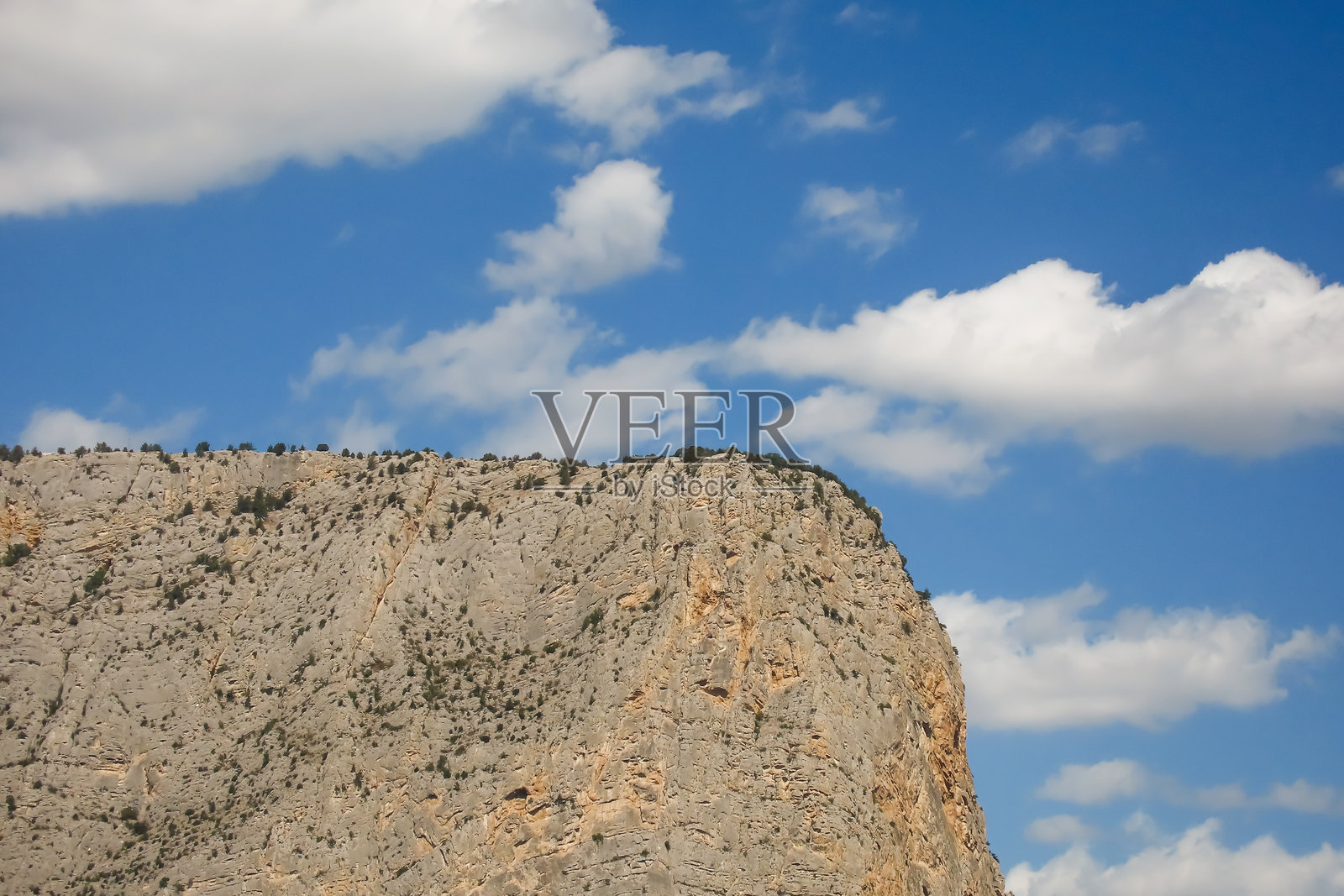 哈曼卡亚峡谷，土耳其比莱吉克。照片摄影图片