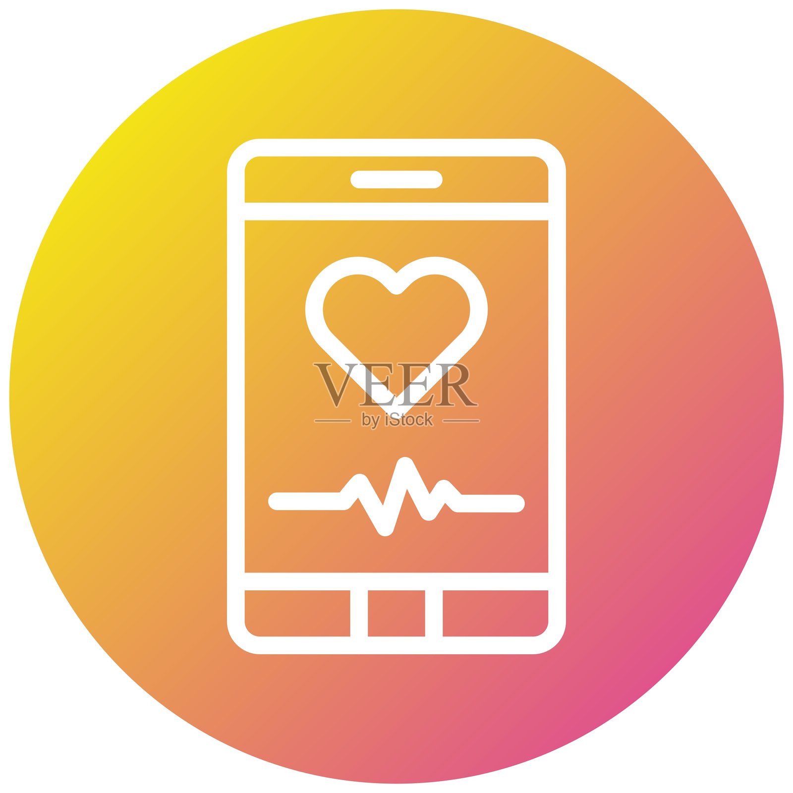 手机矢量图标设计插图插画图片素材