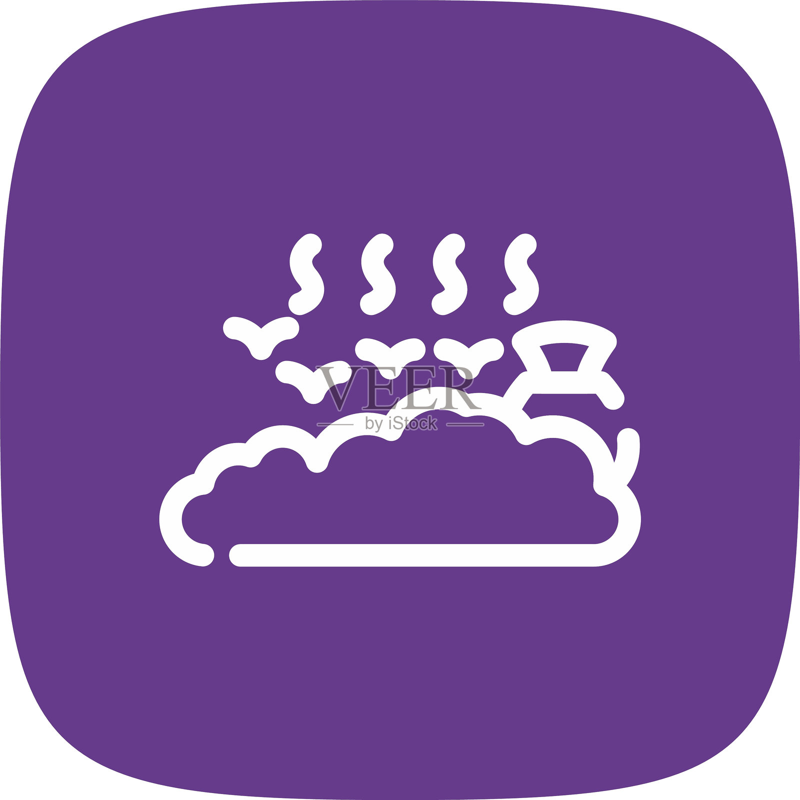 垃圾填埋场图标插画图片素材