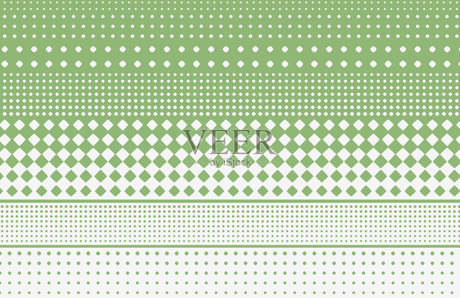 无缝背景，带有水平半色调点的排列插画图片素材