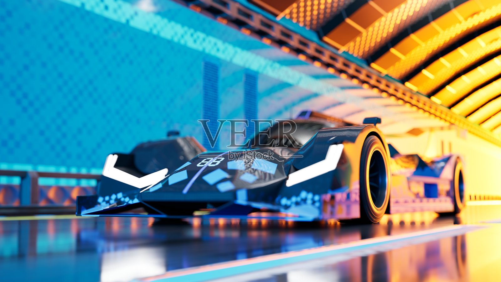 运动原型。驾驶场景。照片摄影图片