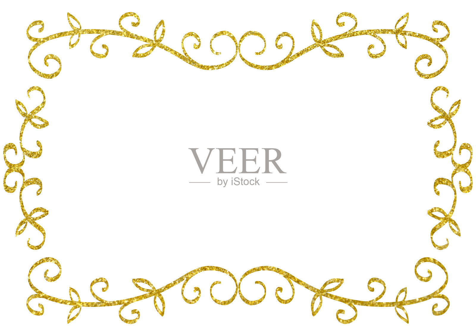 可爱的相框插画图片素材