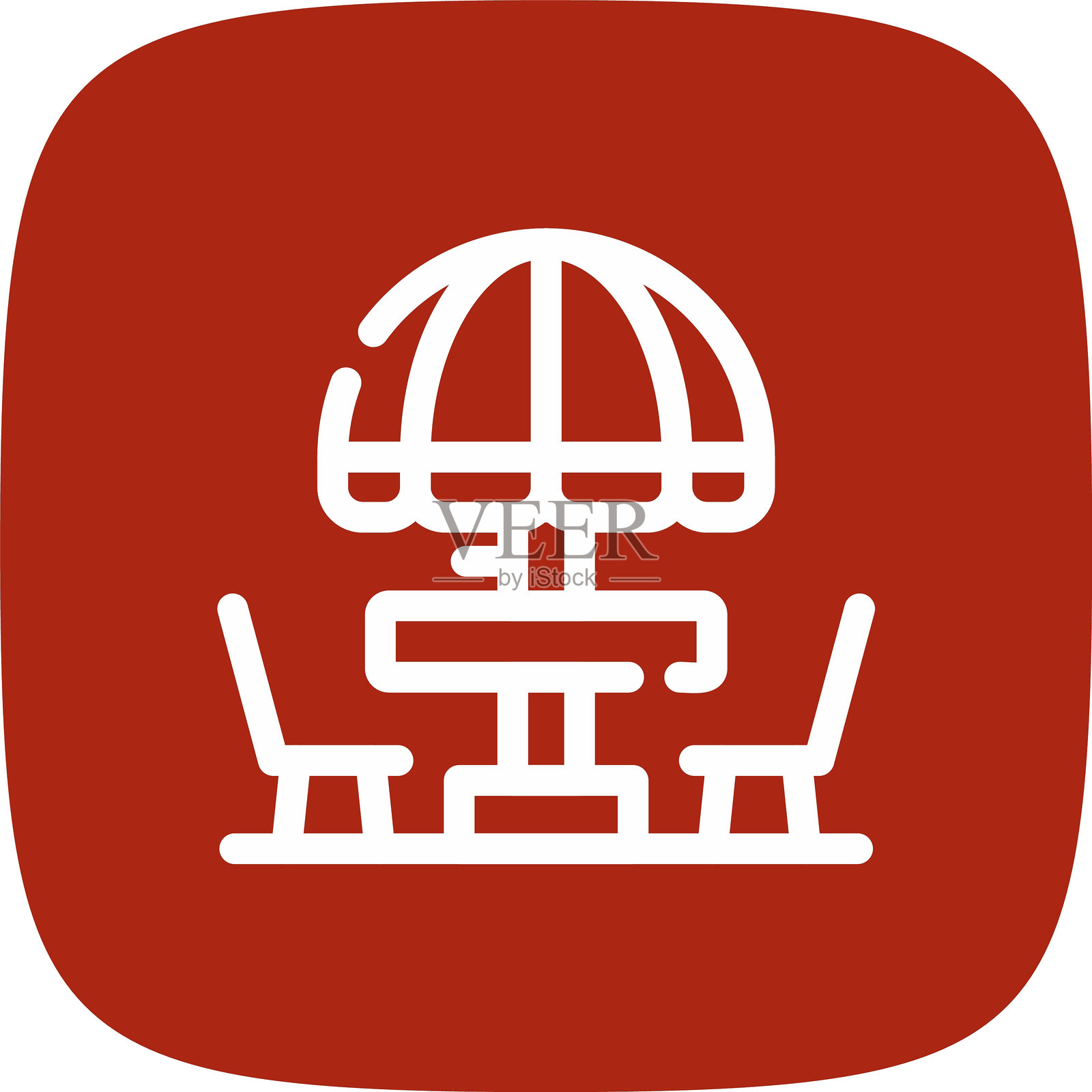 露台图标插画图片素材